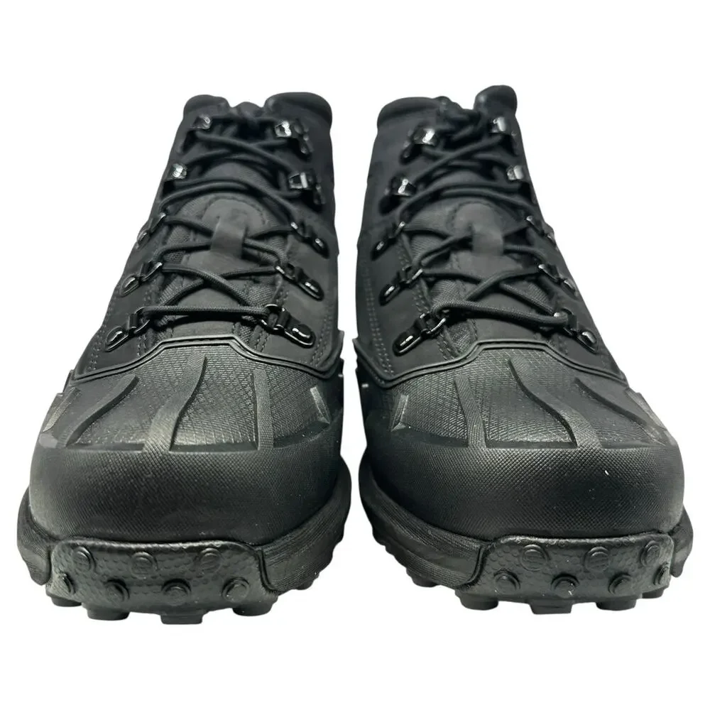 Timberland Converge Mid Lace Waterproof Juniors 6M‎ Leather Boots Black Gorpcore